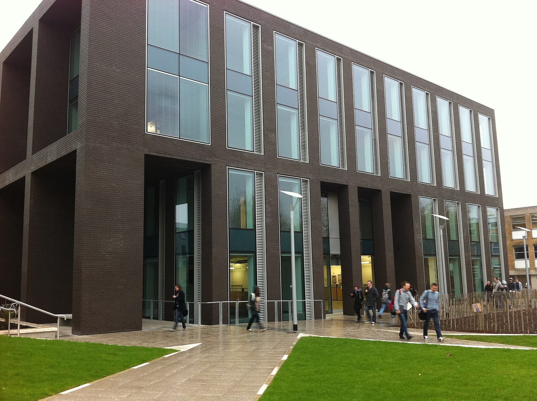 Charles Carter Building (photograph from the Wikimedia Commons category Lancaster University)