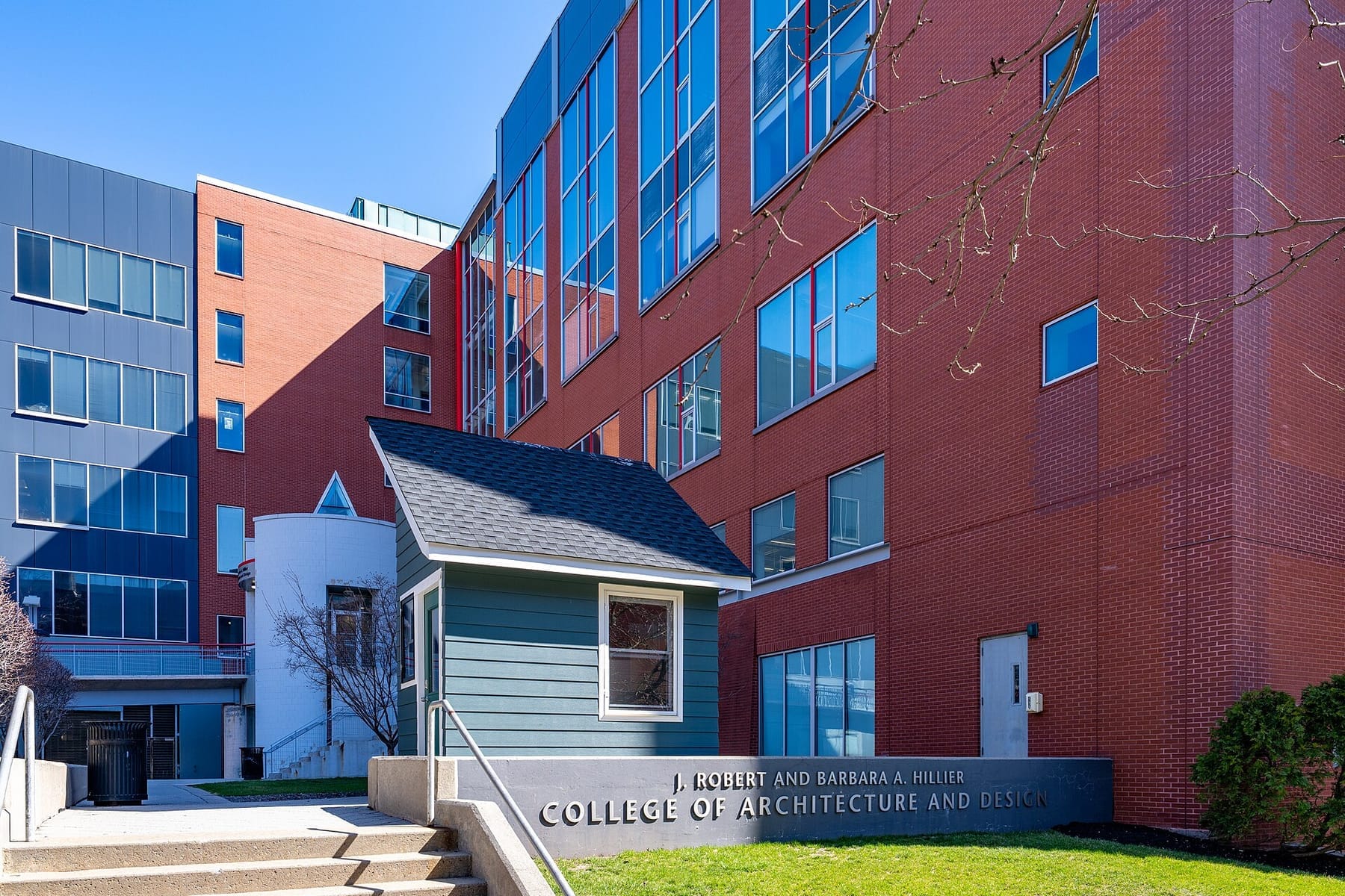 Hillier College of Architecture and Design - NJIT (55182888487) (photograph from the Wikimedia Commons category New Jersey Institute of Technology)