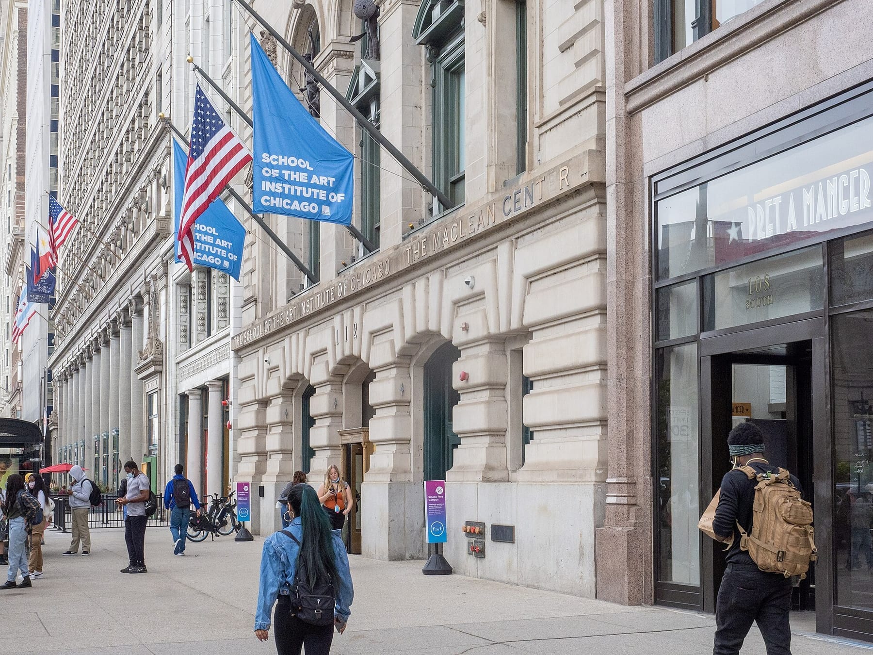 School of the Art Institute of Chicago (SAIC) (51575330219) (photograph from the Wikimedia Commons category School of the Art Institute of Chicago)