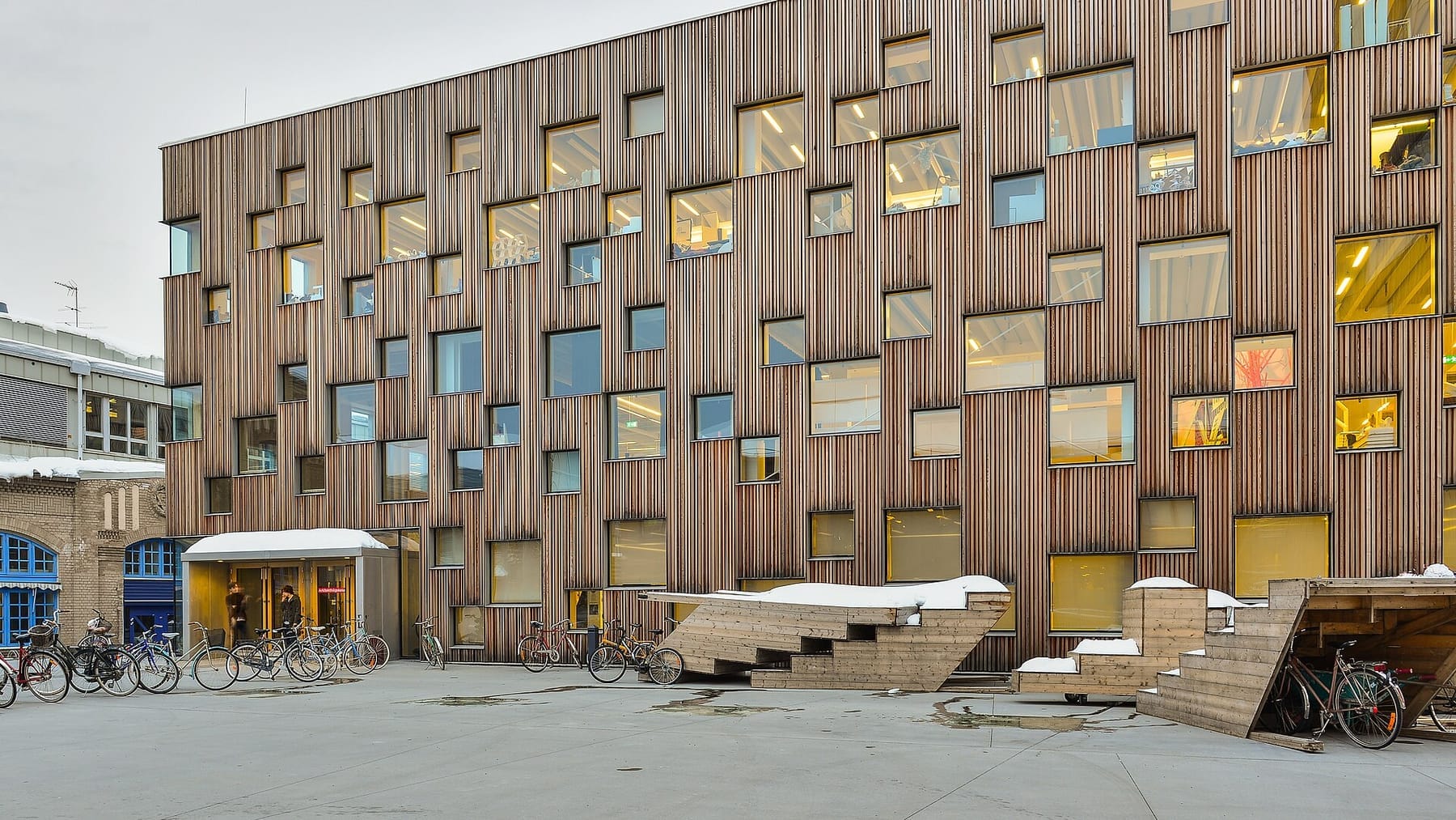 Umeå School of Architecture February 2013 03 (photograph from the Wikimedia Commons category Umeå School of Architecture)